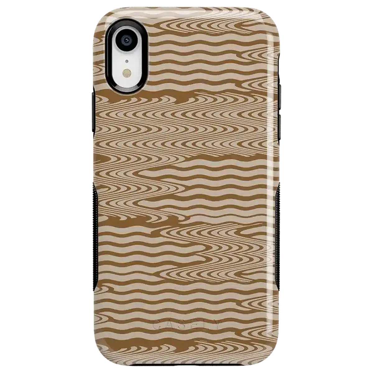 Mocha Ripple | Brown Waves Case