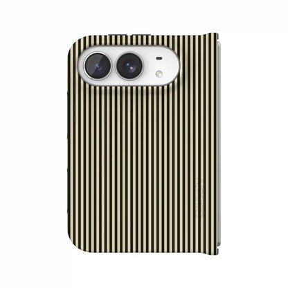 Stripes and the City | Black Pinstripes Case