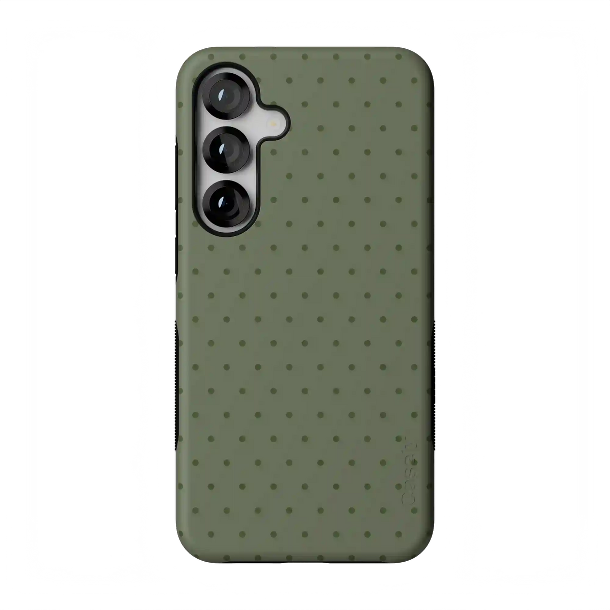 On the Dot | Olive Green Polka Dot Case