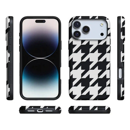 Houndstooth | High Contrast Design Case