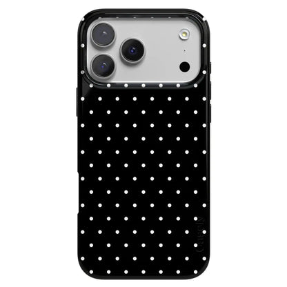 On the Dot | White Polka Dot Case