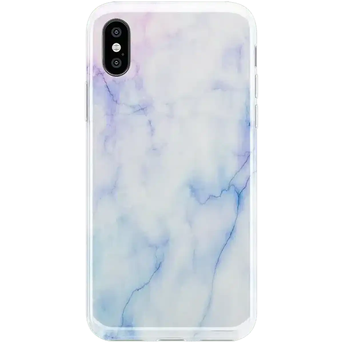 Cotton Candy | Blue & Purple Marble Case