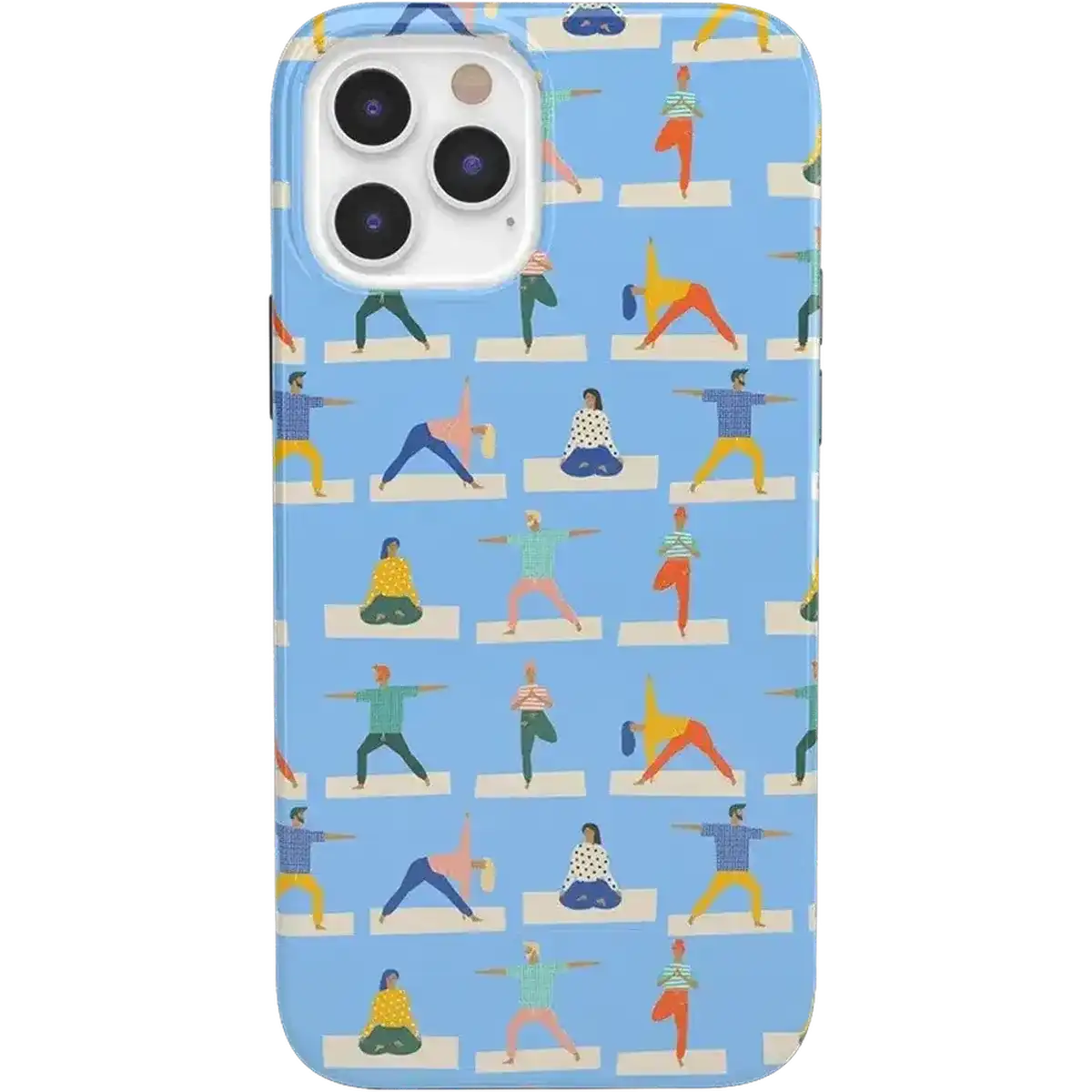 Go with the Flow | Light Blue Yoga Case