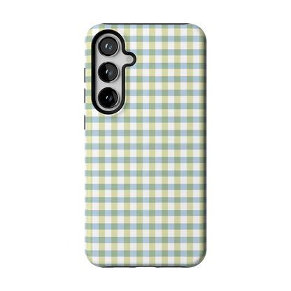 Pastel Picnic | Blue & Green Gingham Case