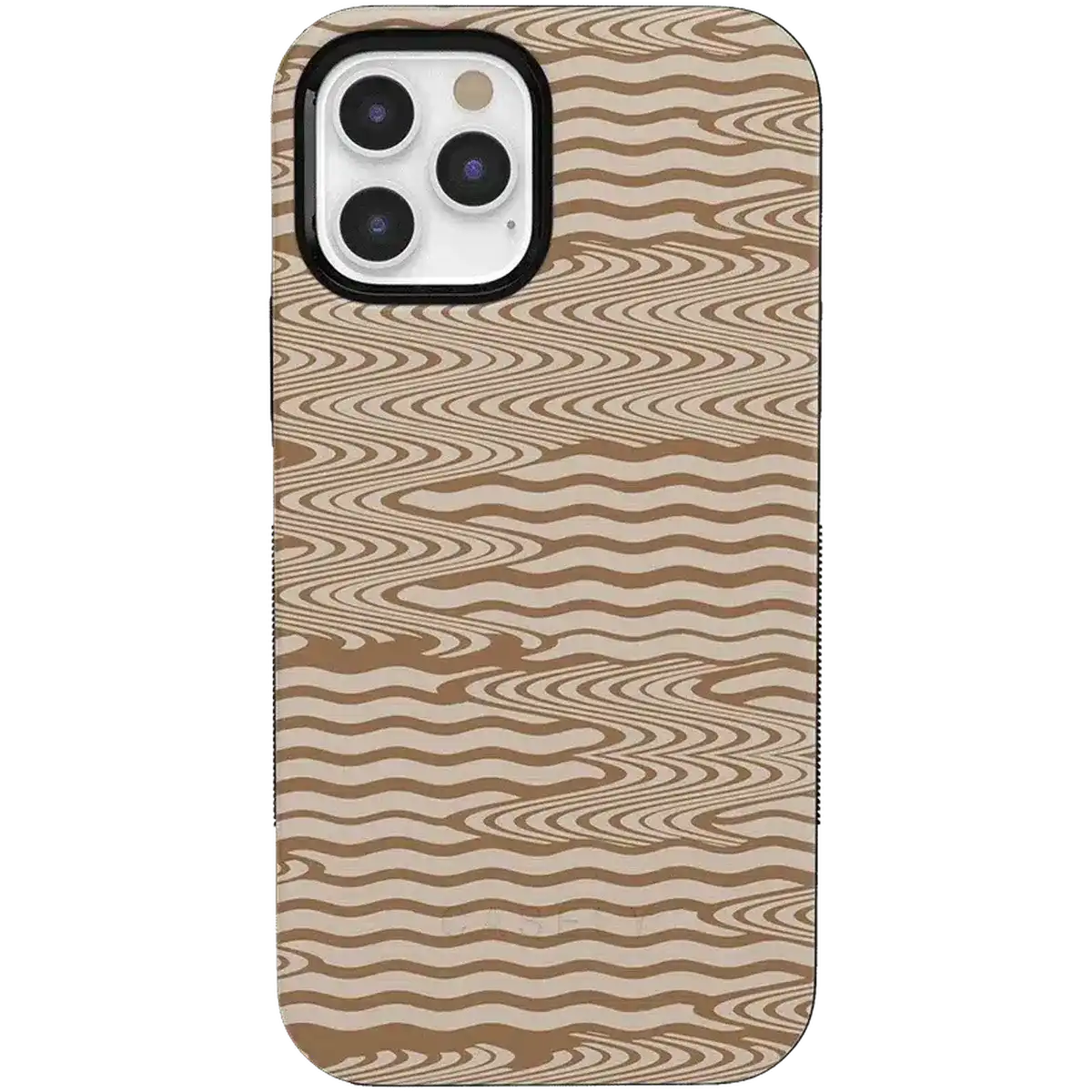 Mocha Ripple | Brown Waves Case