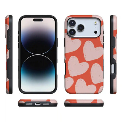 Love You More | Heart Doodle Case