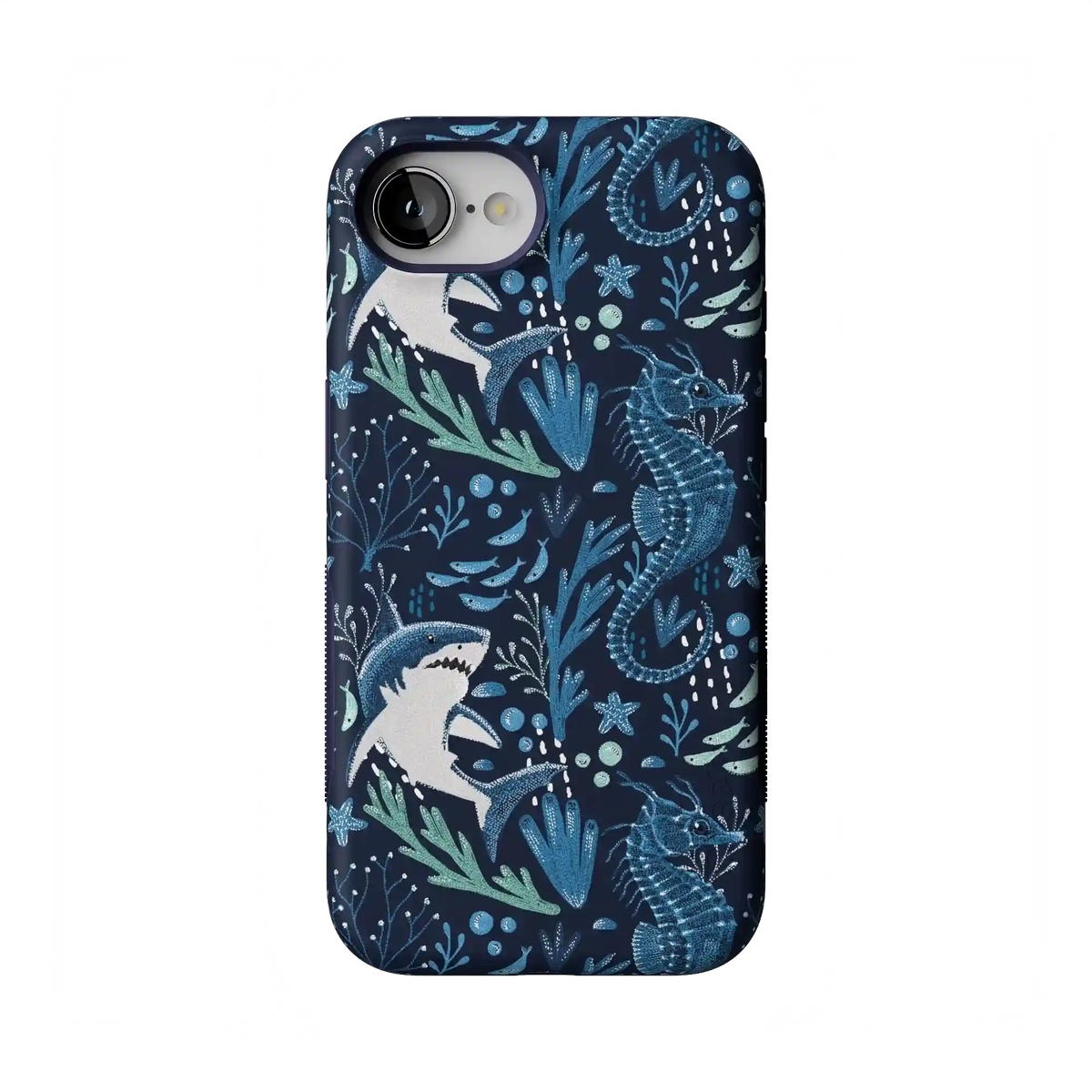 Midnight Reef | Shark Print Case