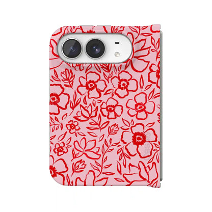 Blush Garden | Floral Doodle Case