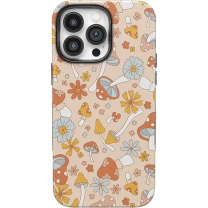 Mushroom Magic | Retro Floral Case