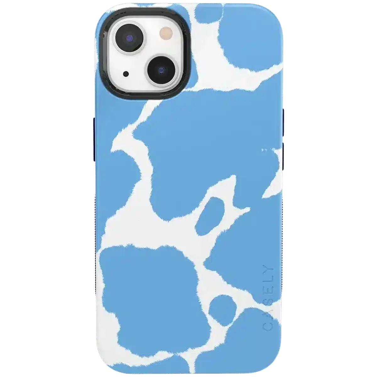 Current MOOd | Light Blue Cow Print Case