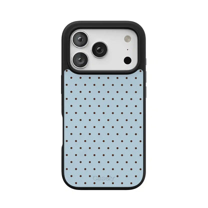 On the Dot | Blue Polka Dot Case