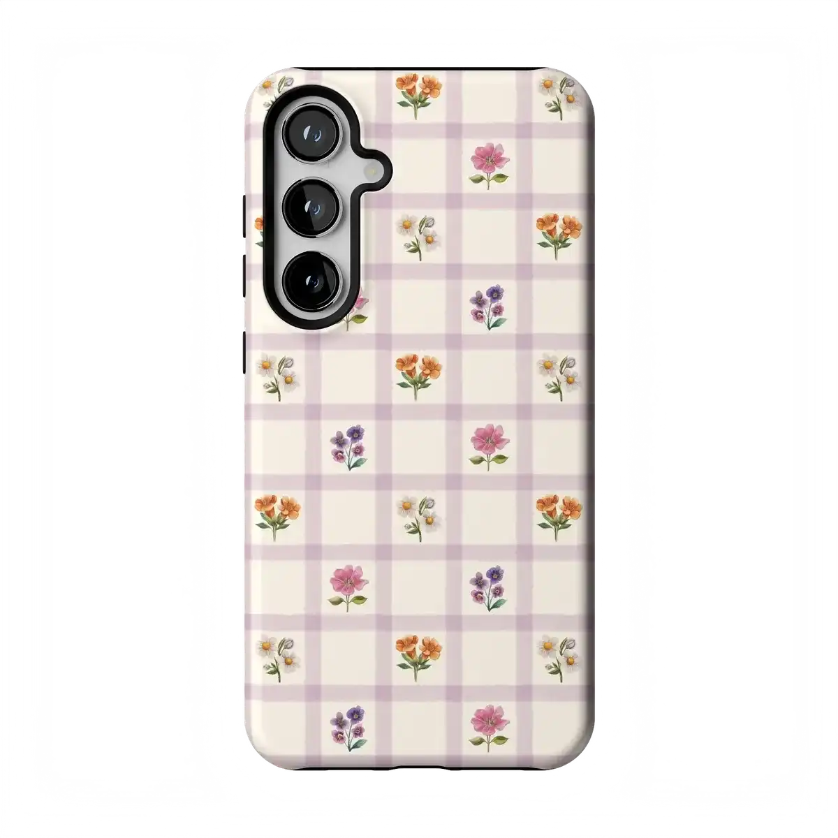 Meadow Check | Floral Gingham Case