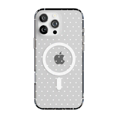 On the Dot | White Polka Dot Case