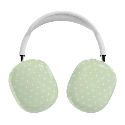 On the Dot | Green Polka Dot AirPods Max Case