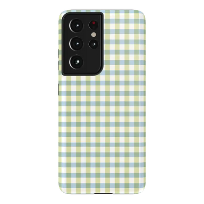 Pastel Picnic | Blue & Green Gingham Case