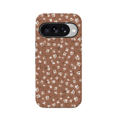 Mocha Meadow | Tiny Flowers Case