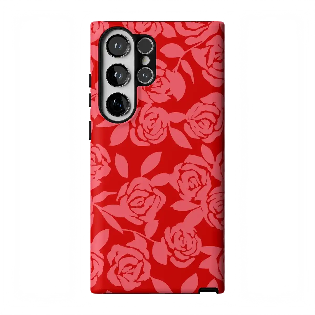Final Rose | Red & Pink Floral Case
