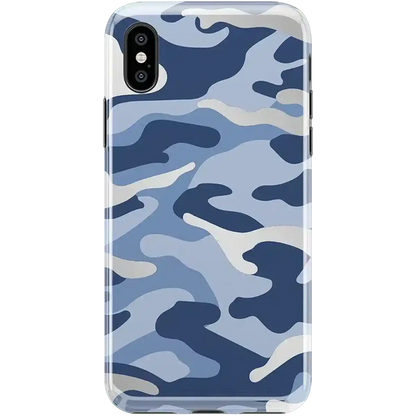 In Formation | Metallic Blue Camo Case