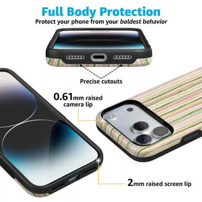 Sweet Stripes | Rainbow Pastel Case