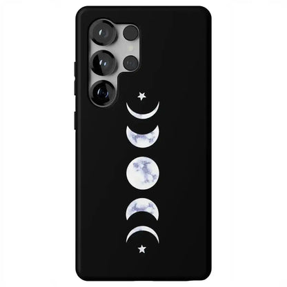 It's Just a Phase | Marble Moon Samsung Case