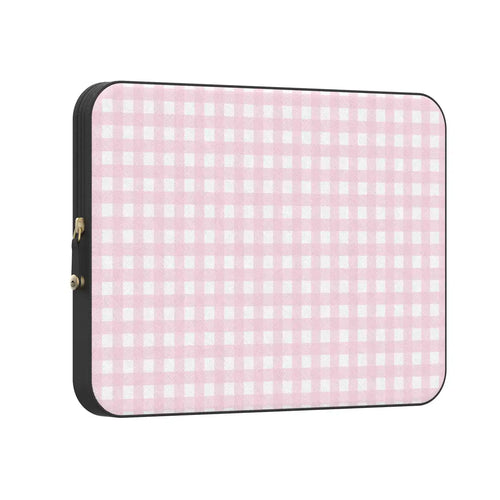 Pink Plaid | Sunday Best Laptop Case