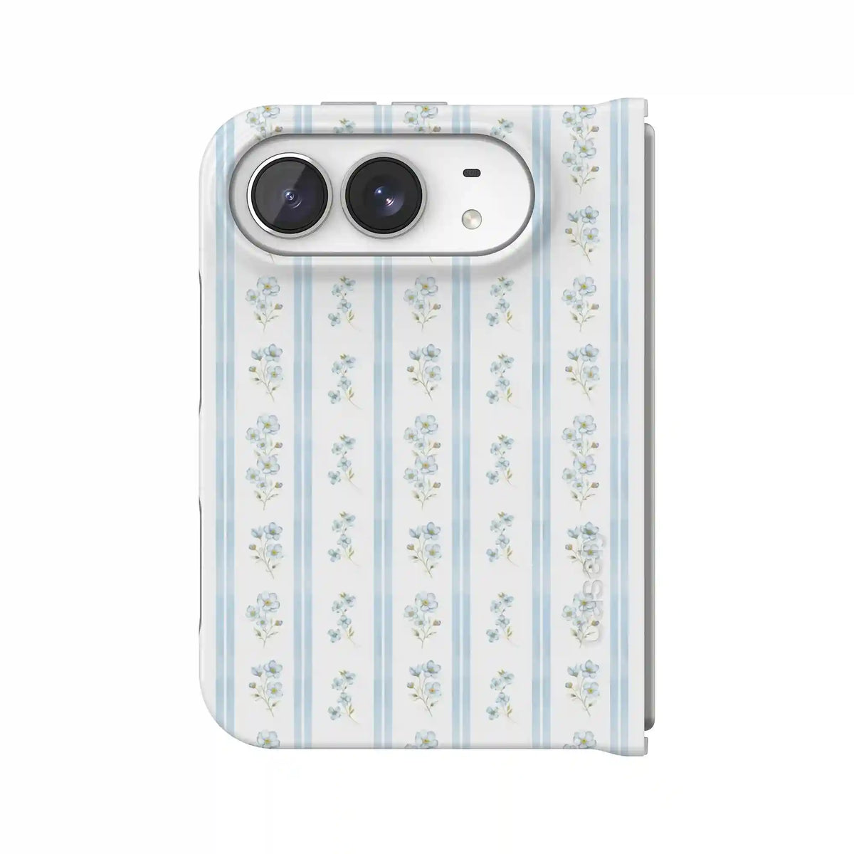 Cottage Stripe | Blue Floral Case