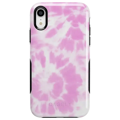 Down for Whatever | Light Pink Tie Dye Case