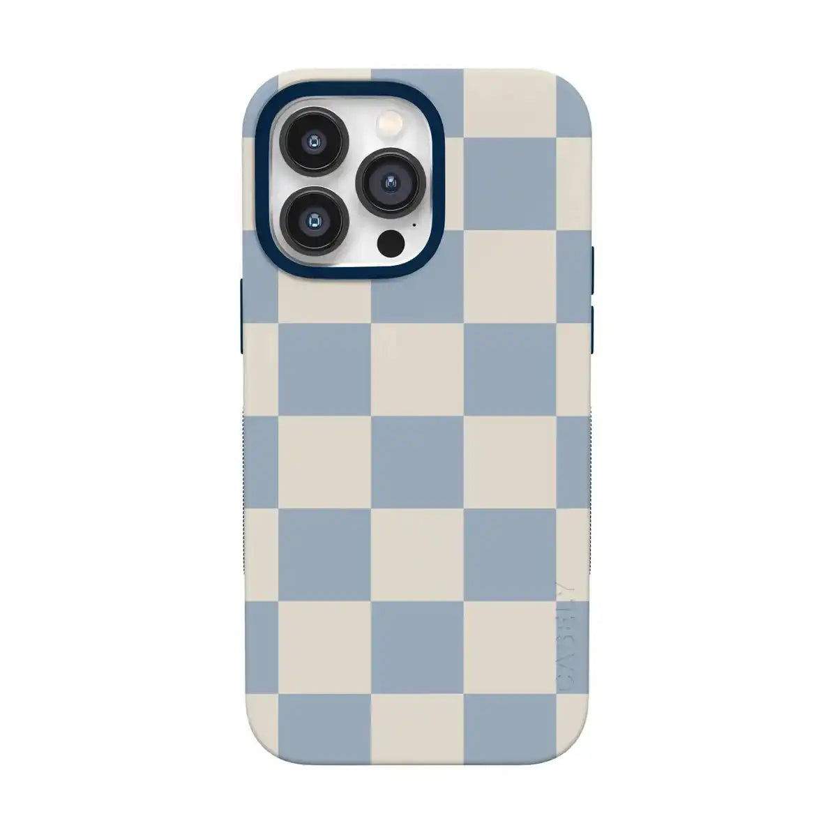 Fit Check | Light Blue Checkerboard Case