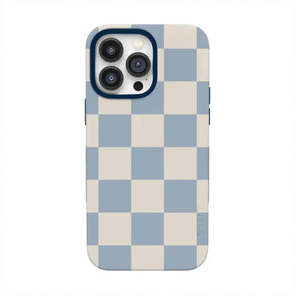 Fit Check | Light Blue Checkerboard Case