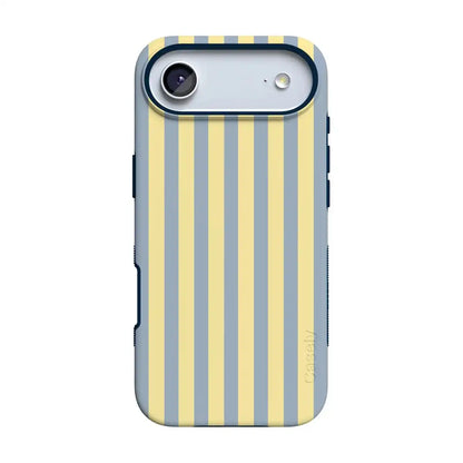 Coastline Stripes | Blue & Yellow Case