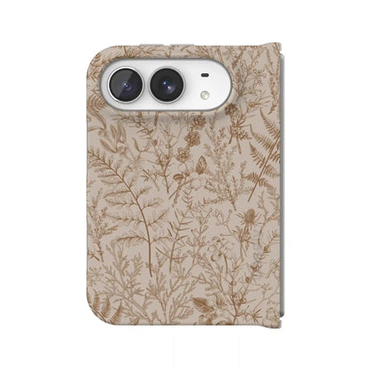 Beige Garden | Neutral Floral Case