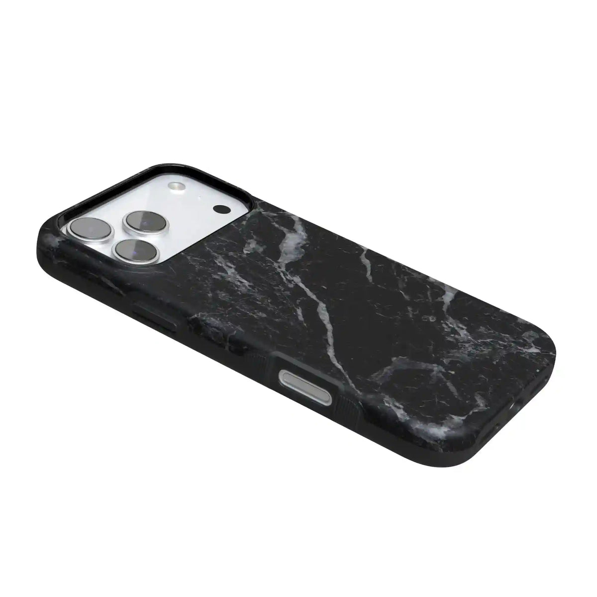 Black Pearl | Classic Black Marble Case