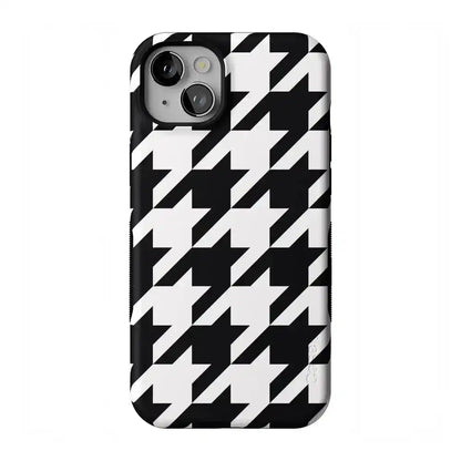 Houndstooth | High Contrast Design Case