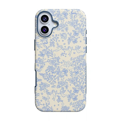 Cupid's Canvas | Periwinkle Floral Case