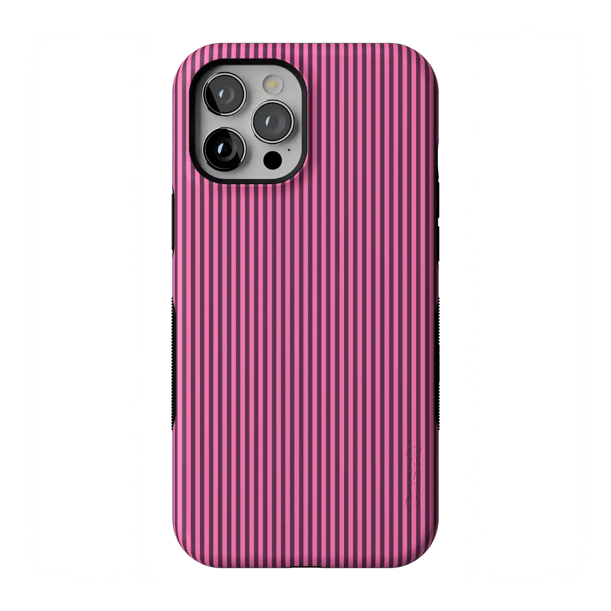 Stripes and the City | Pink & Purple Pinstripe Case