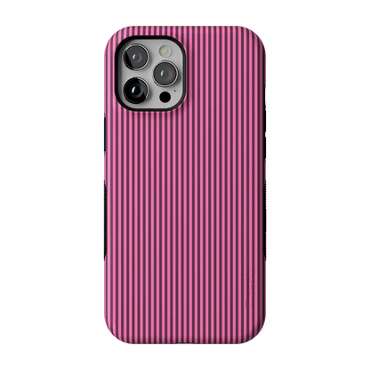 Stripes and the City | Pink & Purple Pinstripe Case