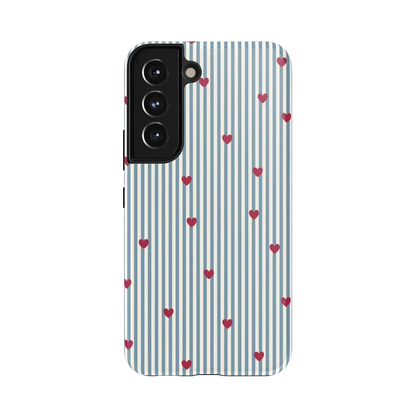 Love Lines | Blue Stripes Case