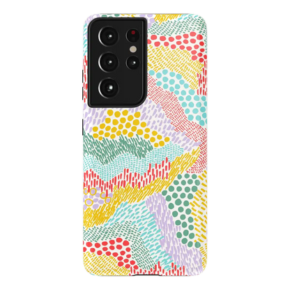 Color Me Happy | Pattern Colorblock Case