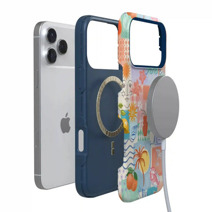 Tropical Heat | Beachy Collage Case