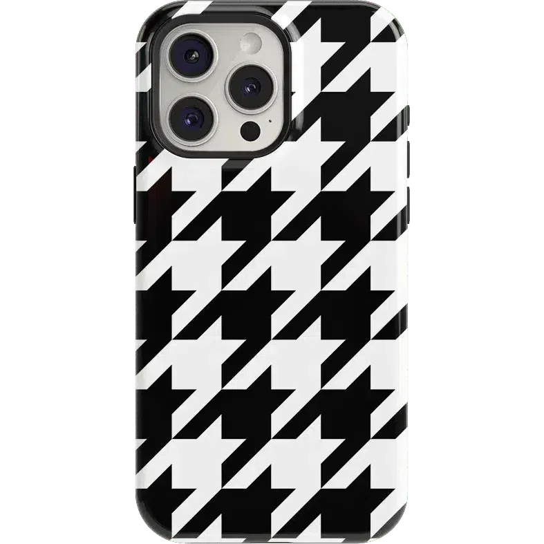 Houndstooth | High Contrast Design Case