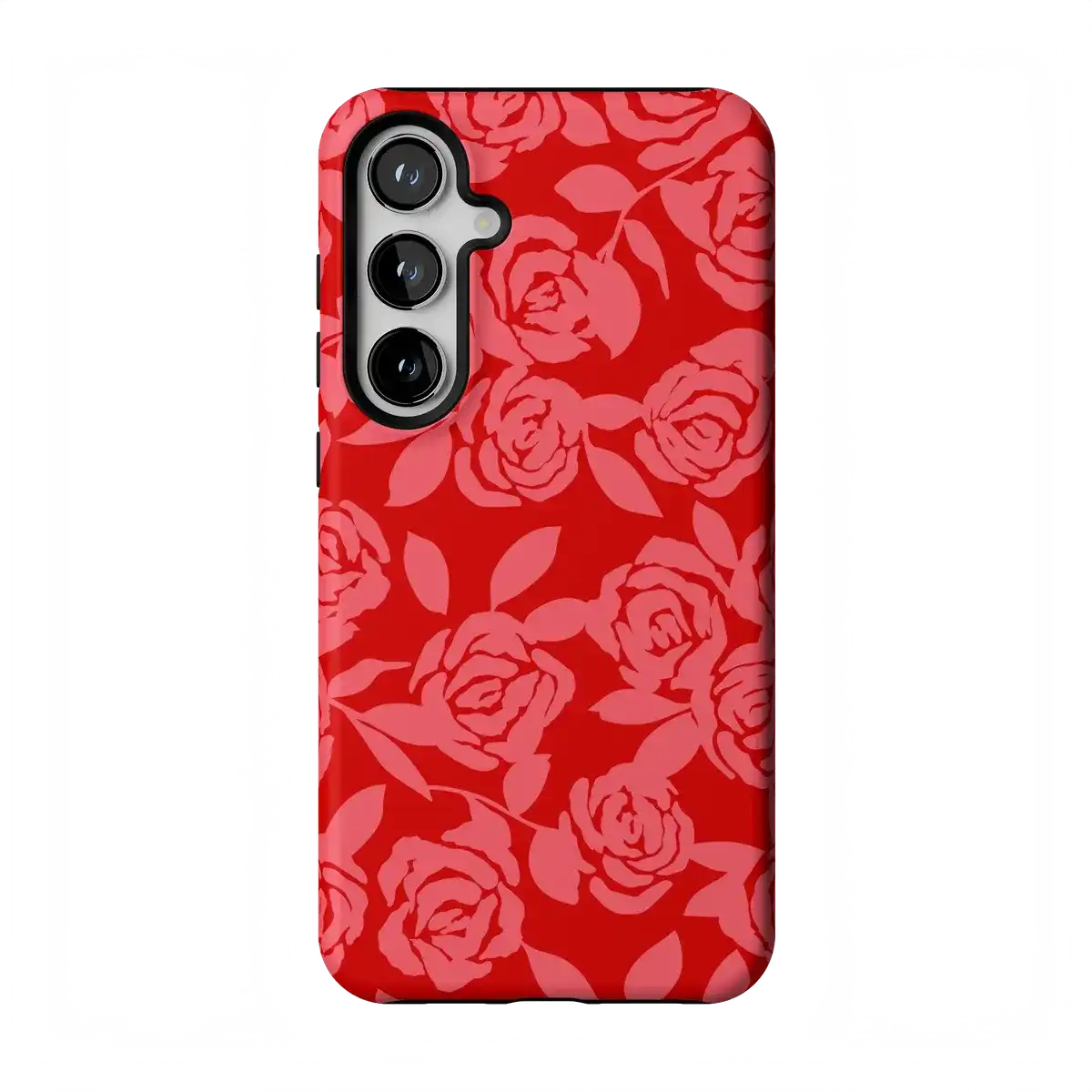 Final Rose | Red & Pink Floral Case