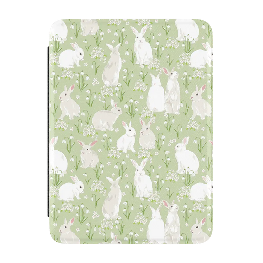 Hop to it | Green Bunny Kindle Case