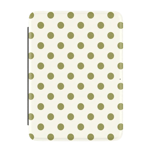 Spotted in SoHo | Green Polka Dot Kindle Case
