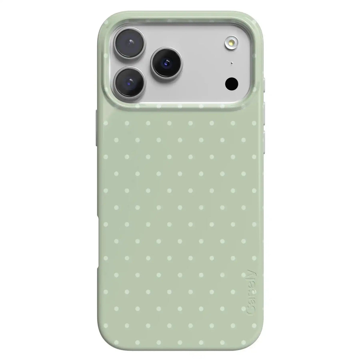 On the Dot | Green Polka Dot Case