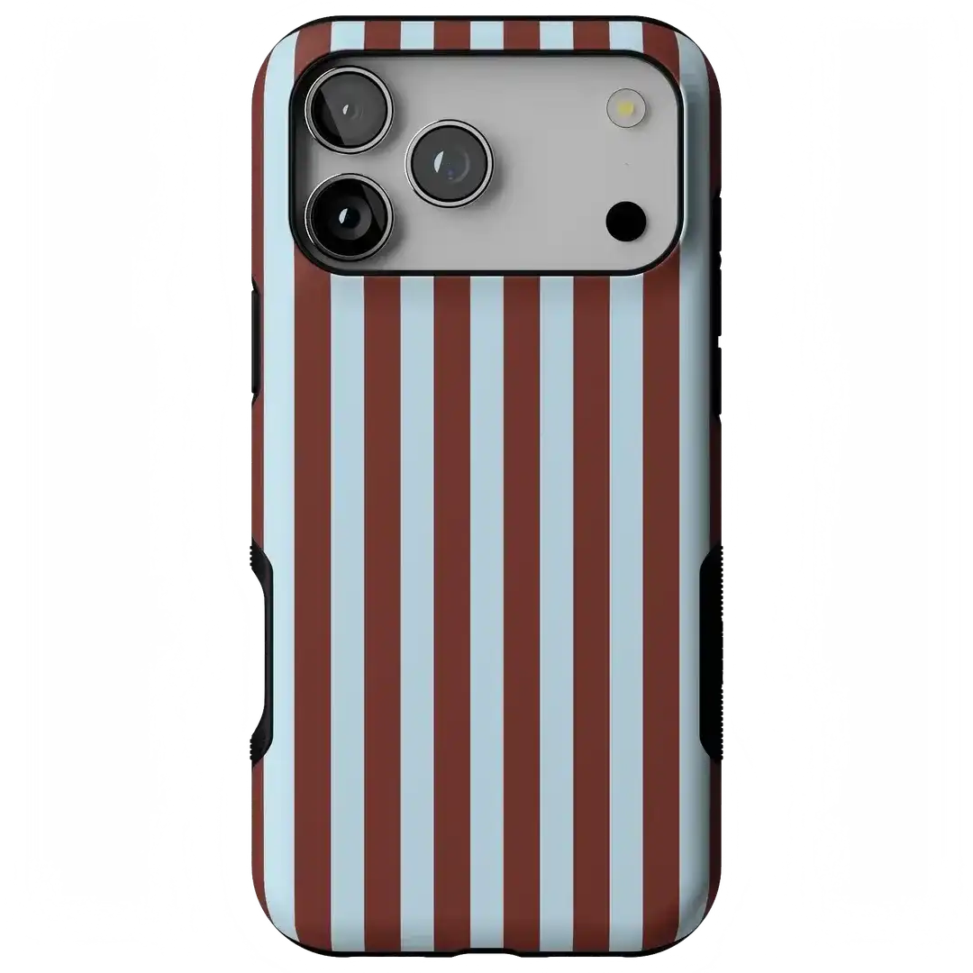 Sunday in Brooklyn | Blue Stripes Case