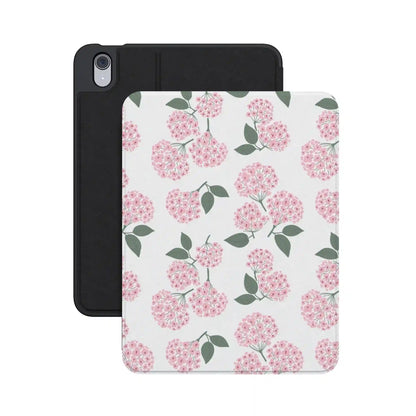 Nantucket Cottage | Pink Hydrangea iPad Case