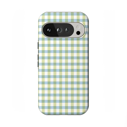 Pastel Picnic | Blue & Green Gingham Case