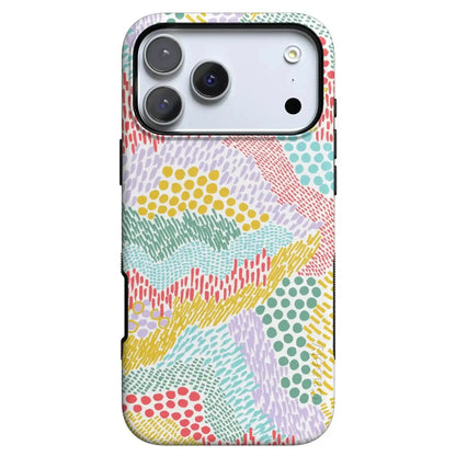 Color Me Happy | Pattern Colorblock Case
