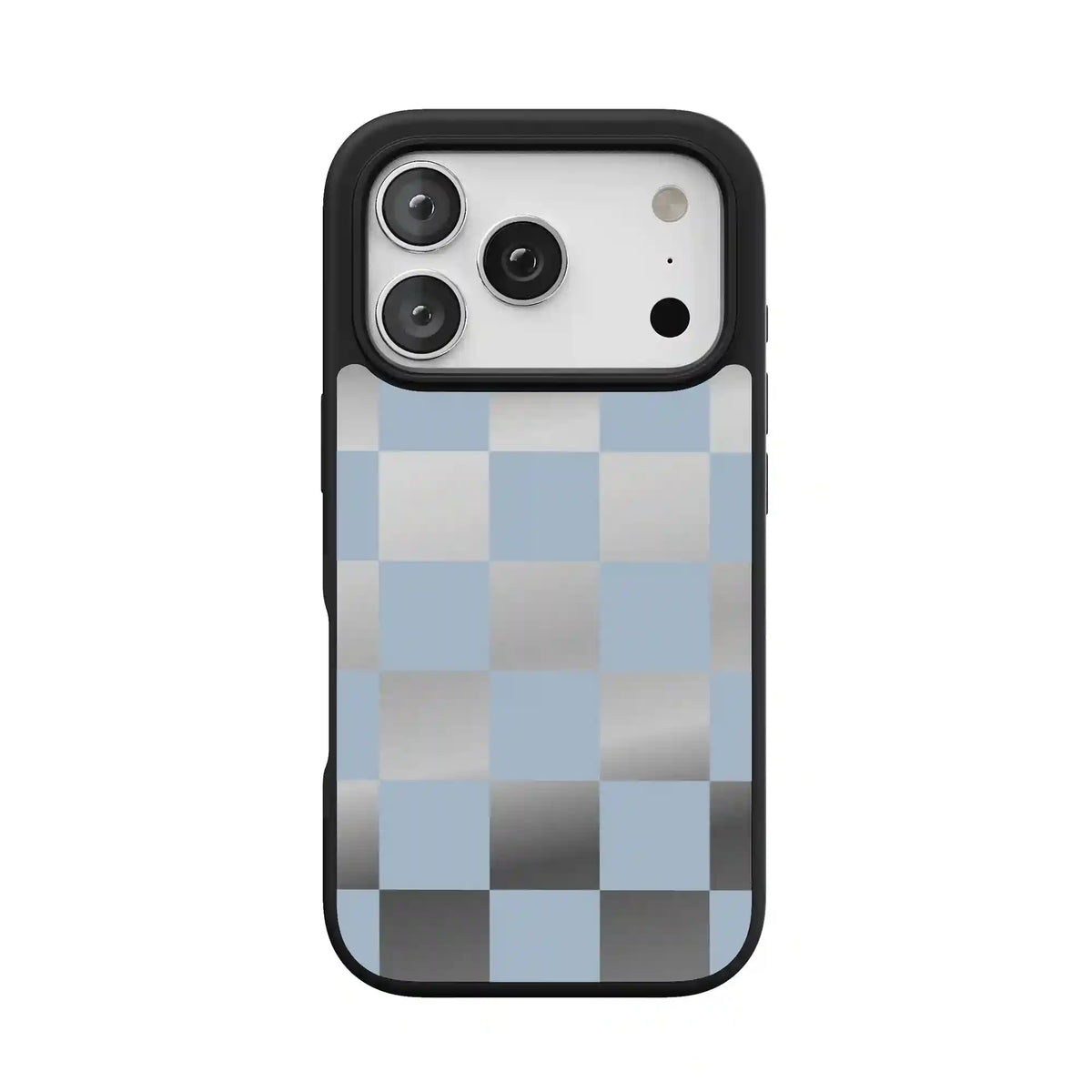 Fit Check | Light Blue Checkerboard Case