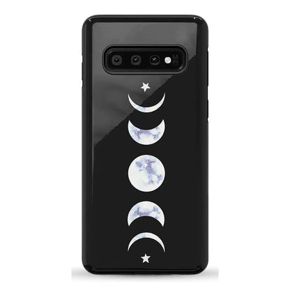 It's Just a Phase | Marble Moon Samsung Case